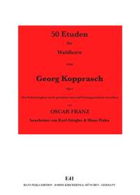 Kopprasch, C.: 50 Etudes Op.6
