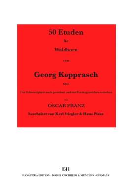 Kopprasch, C.: 50 Etudes Op.6