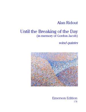 Ridout: Until the Breaking of the Day