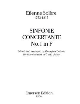 Solere: Sinfonie Concertante No.1 in F