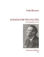 Bowen: Sonata for Two Flutes