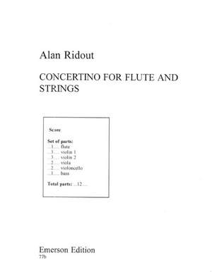 Ridout: Concertino for Flute & Strings
