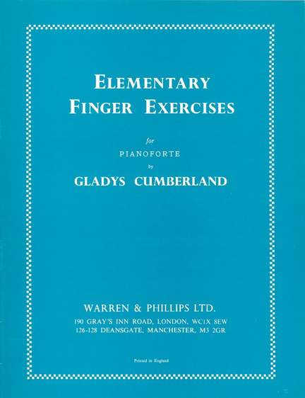 Cumberland: Elementary Finger Exercises