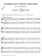 Cumberland: Elementary Finger Exercises Product Image