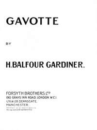 Gardiner: Gavotte