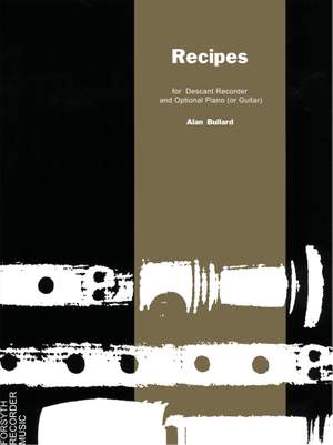 Bullard, Alan: Recipes