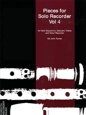Various: Vol.4 Pieces for Solo Recorder