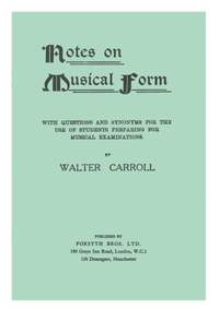 Carroll: Notes on Musical Form
