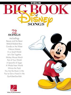 The Big Book of Disney Songs