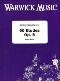 Kopprasch: 60 Etudes Op 6 (Cor Basse)