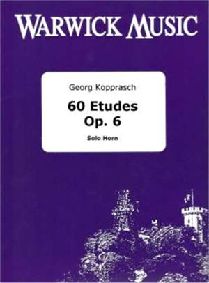 Kopprasch: 60 Etudes Op 6 (Cor Basse)