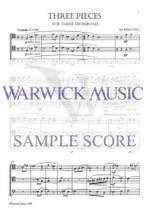 White: Three Pieces for Three Trombones Product Image