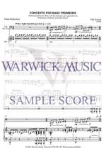 Sarcich: Bass Trombone Concerto (piano) Product Image