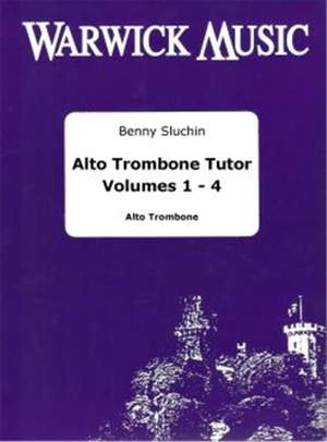 Sluchin: Alto Trombone Tutors (Vol 1,2,3 & 4)