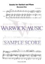 Brown: Sonata for Clarinet Product Image