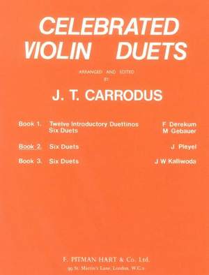 Carrodus: Celebrated Violin Duets