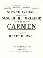 Bizet: Song Of The Toreador (Carmen) (Simplified) E