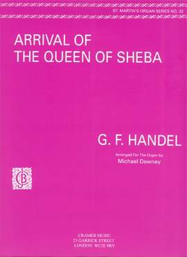 Handel: Arrival Of The Queen Of Sheba Org. St.M.33