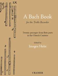 A Bach Book For The Treble Recorder
