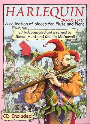 Hunt/Mcdowall: Harlequin Flute Book 2 (Inc.Cd)