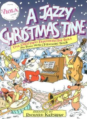 Kershaw, R.: Jazzy Christmas Time Viola (Inc.Cd)