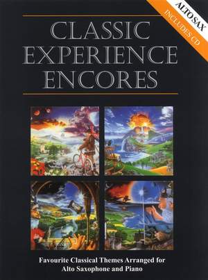 Classic Experience Encores Alto Sax (Inc.Cd)