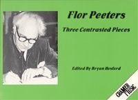 Peeters: Three Contrasted Pieces Org.