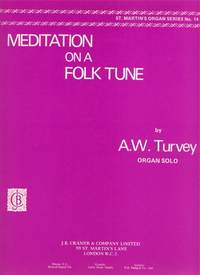 Turvey: Meditations On A Folk Tune Org. St.M.14