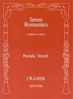 Verrall: Seven Romantics Clar/Pno