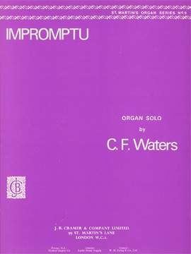 Waters: Impromptu Org. St.M.09