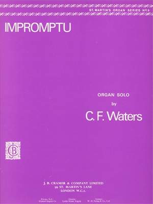 Waters: Impromptu Org. St.M.09