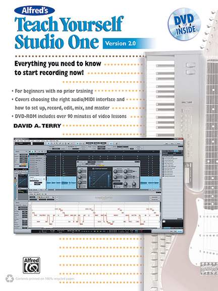 Alfred's Teach Yourself Studio One, Version 2.0