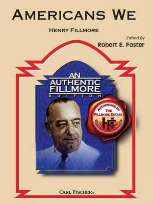 Fillmore: Americans we (Score & Parts)