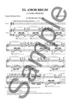 Manuel de Falla: El Amor Brujo (1915 Version) - Vocal Score Product Image