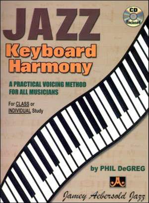 DeGreg, Phil: Jazz Keyboard Harmony (with audio)