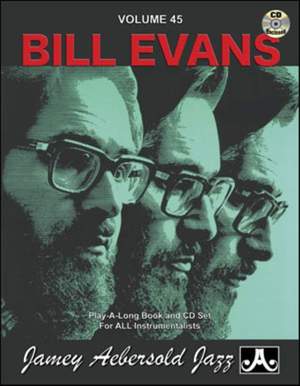 Aebersold, Jamey: Volume 45 Bill Evans (with audio)