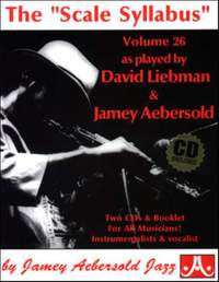 Aebersold, Jamey: Volume 26 The Scale Syllabus (with audio