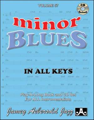 Aebersold, Jamey: Volume 57 Minor Blues in all Keys