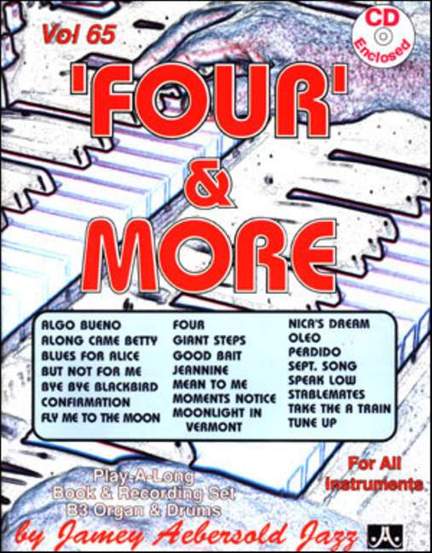 Aebersold, Jamey: Volume 65 Four & More (with audio)