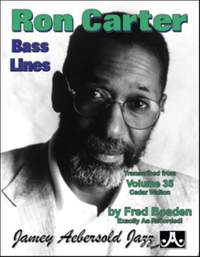 Ron Carter Bass Lines (from Volume 35)