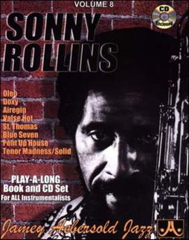 Aebersold, Jamey: Volume 8 Sonny Rollins (with audio)