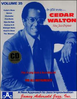 Aebersold, Jamey: Volume 35 Cedar Walton (with audio)