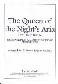 Queen Of The Night's Aria Mozart Eb soloist