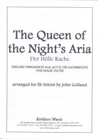 Mozart Queen Of The Nights Aria Sop Cornet & Piano