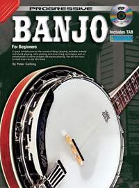 Progressive Banjo for Beginners Book & CD