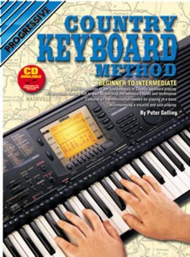 Progressive Country Keyboard Method Bk & CD