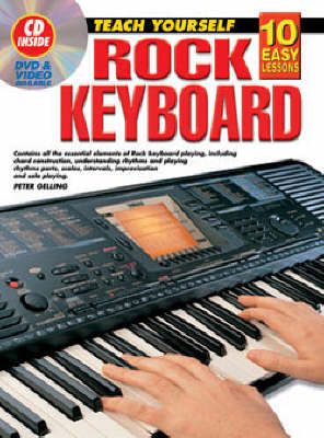 10 Easy Lessons Rock Keyboard Bk & CD