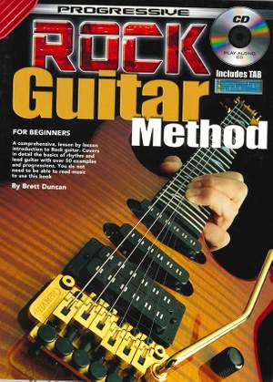 Progressive Rock Guitar Method Book & CD