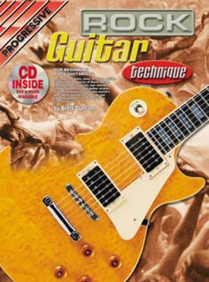 Progressive Rock Guitar Technique Book & CD