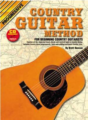 Progressive Country Guitar Method Book & CD